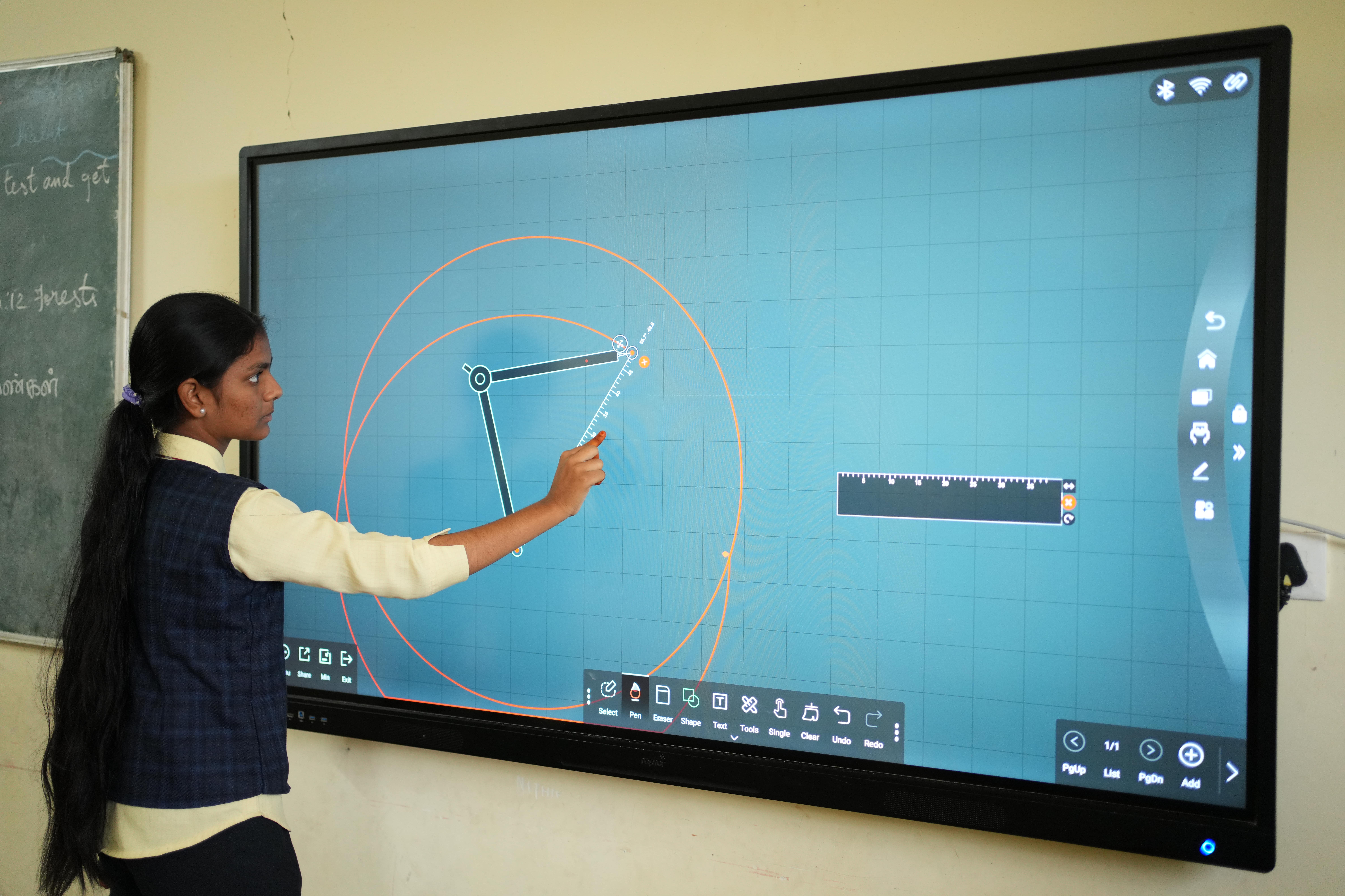 digital class room of brainy blooms